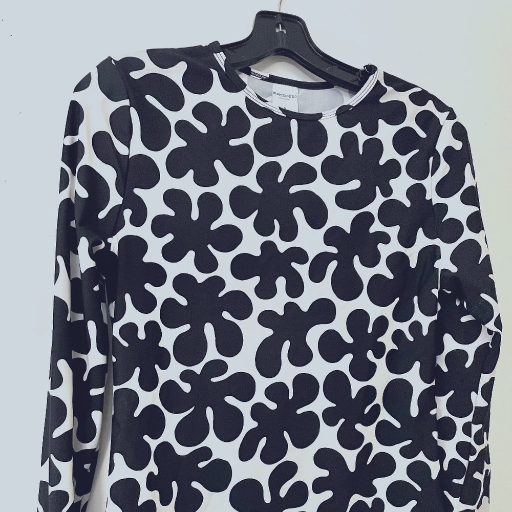 Marimekko for Target Signature Pattern Black & White Shirt